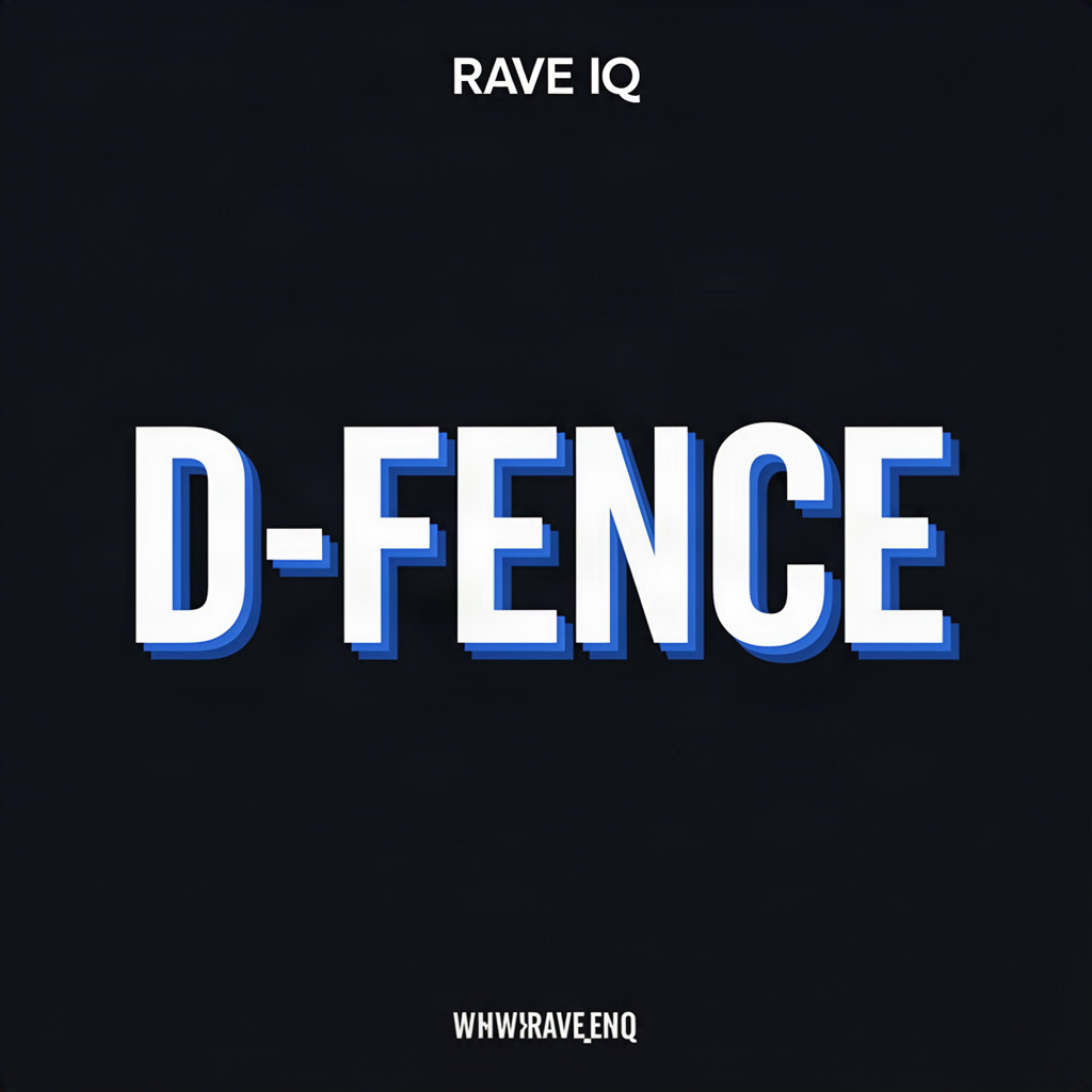 Original artist-name artwork for D-FENCE