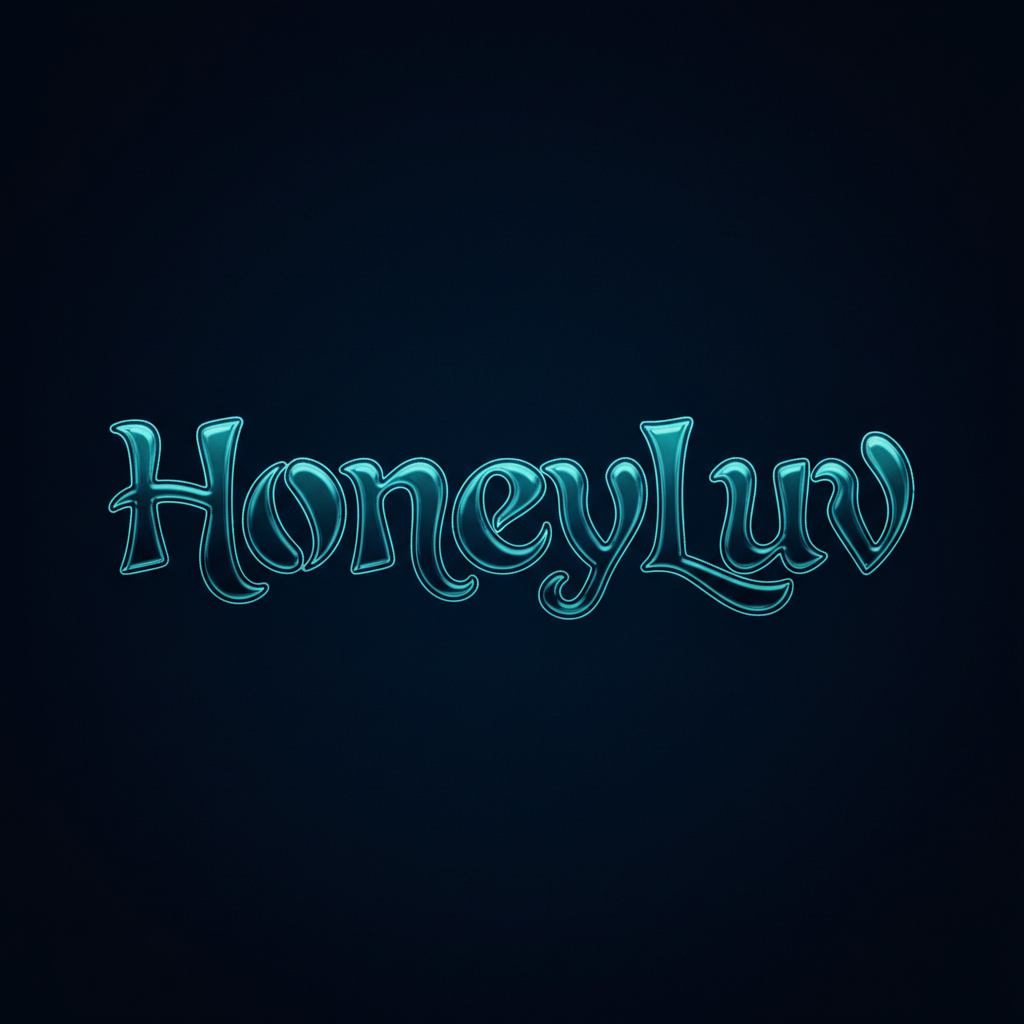 Original artist-name artwork for HoneyLuv