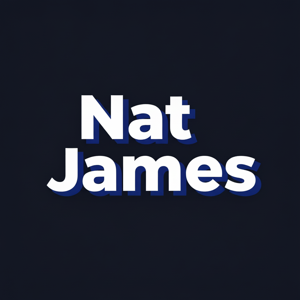 Original artist-name artwork for Nat James