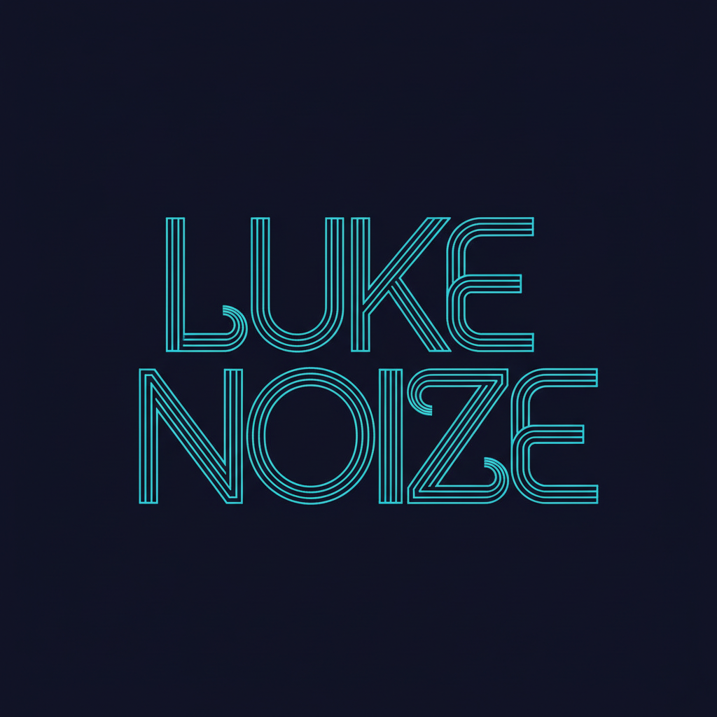 Original artist-name artwork for LUKE NOIZE